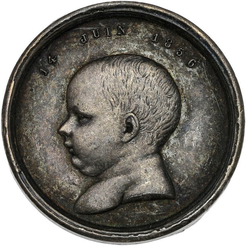 Frankrijk. Medal Napoléon IV - Baptême du prince 1856 (Zonder Minimumprijs) #1.0