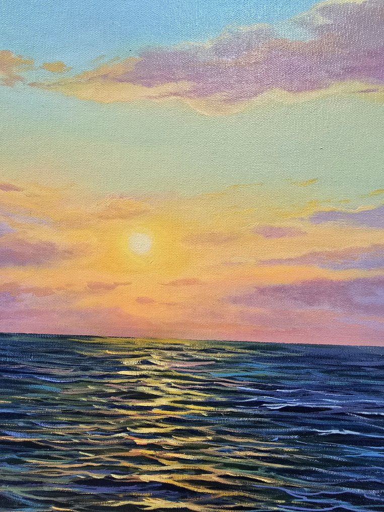 Enric Rubió (1964) - Mediterranean sunset #3.2