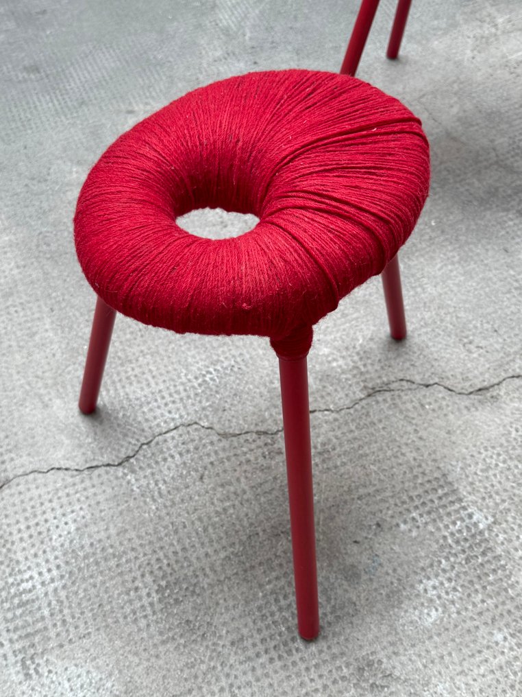 IKEA - Graeme Findlay & Carmen McElroy - Stool (2) - Eskilstuna - Metal, Wool - IKEA PS series #3.2