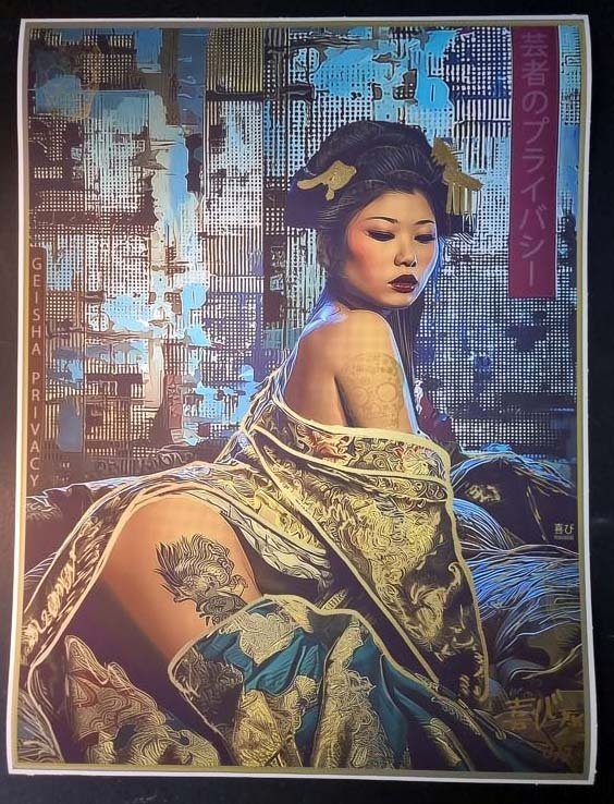 Yorokobi (XX-XXI) - GEISHA PRIVACY 2 (XL Gold embellished edition) #1.0