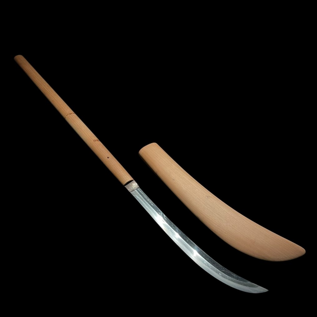 Κατάνα - Ιαπωνία - NAGINATA, 薙刀, υπογεγραμμένο από Kawachinokami Kunisuke, 河内守国助, εποχή Edo.  (χωρίς τιμή ασφαλείας) #1.0
