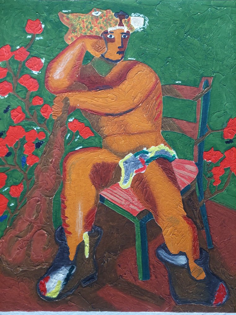 Sandro Chia (1946) - Figure composition #1.0