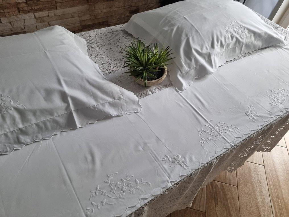 i maestri del ricamo - Bettlaken  - 280 cm - 270 cm #4.3