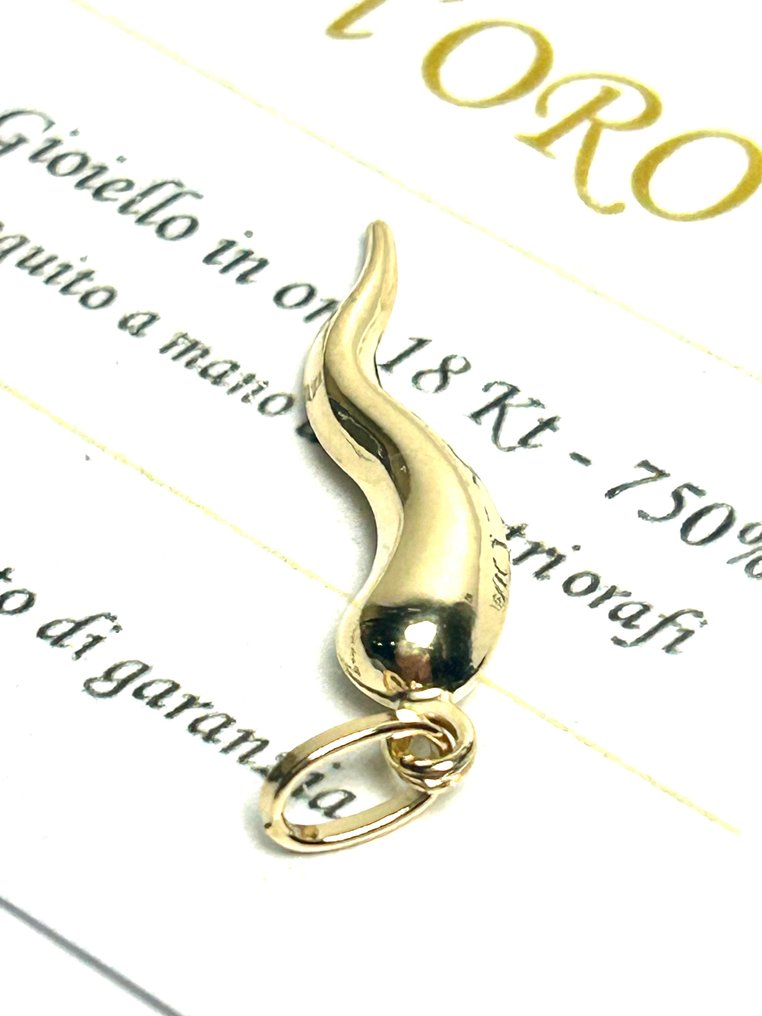 没有保留价 - 吊坠 - 18K包金 黄金 #3.2