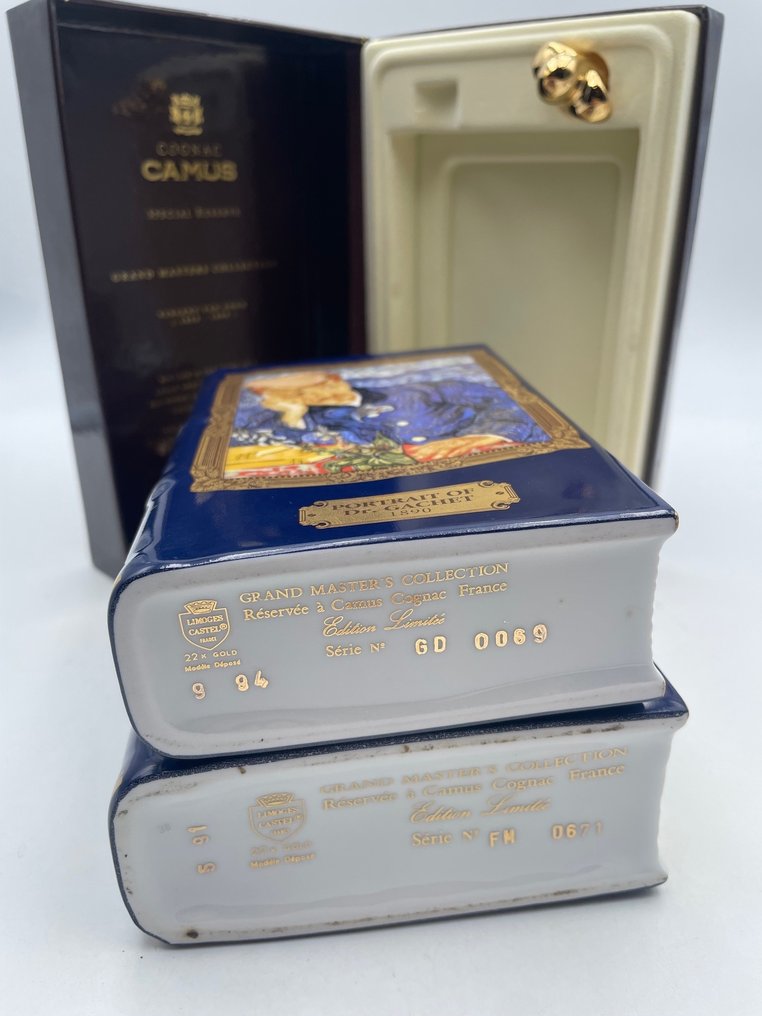 Camus - Van Gogh - Portrait of Dr. Gachet - Set of two - b. 1991 - 700ml, 350ml - 2 bouteilles #4.3