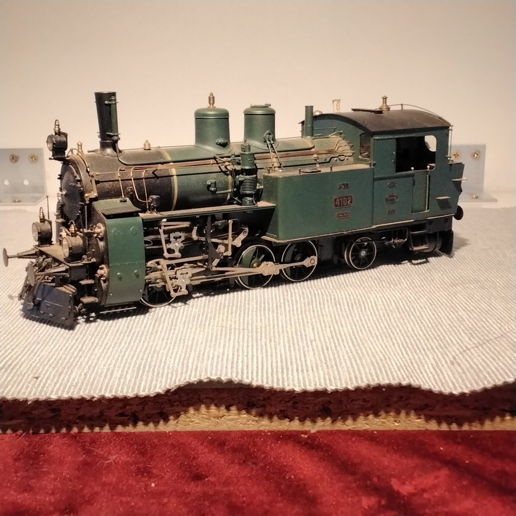 Micro-Metakit 0 - 91001S - Model train locomotive (1) - Locomotive for adhesion and gear operation, class PtzL 3/4, locomotive number 4102 - K.Bay.Sts.B #1.0