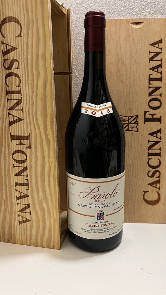 2015 Cascina Fontana Comune di Castiglione Falletto - Barolo DOCG - 1 Magnum (1.5L) #1.0