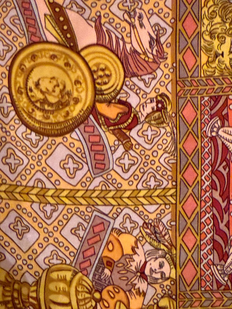 Hermès - Le Tarot - Könnyű selyem #3.2