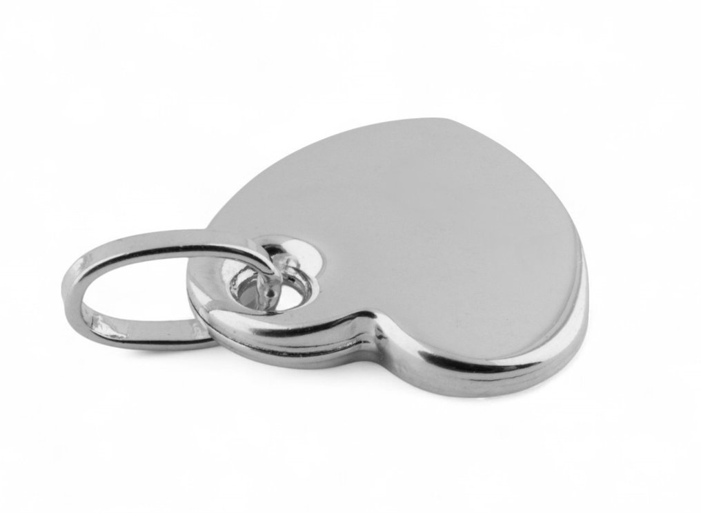 Nincs minimálár - Függő - 18 kt. Fehér arany #2.1