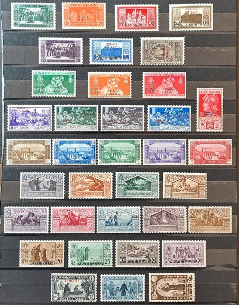 意属索马里 1922/1934 - 伟大的系列精彩开端。 #2.1