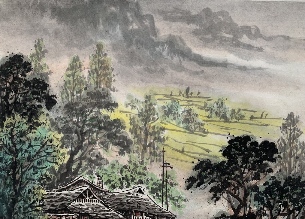 难道这不是一种快乐吗！ - 中国水墨画 - Meister He, Chengdu - 中国 - 21世纪 #3.2