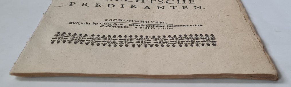 Anon - t zweert van de Utrechtse predikanten + Resolutie waer na de kerkendienaren ,, haer sullen hebben te - 1660 #4.3