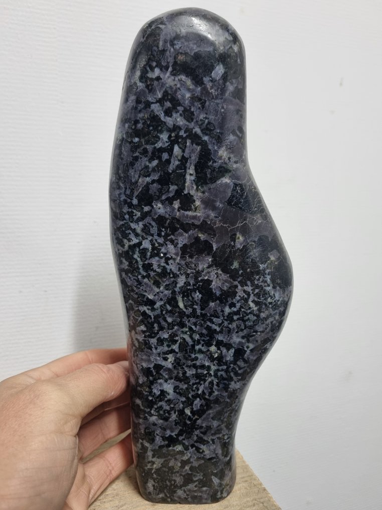 XXL Mystic Gabbro Merlinite skulptur - HQ - Højde: 285 mm - Bredde: 100 mm- 3.86 kg #1.0
