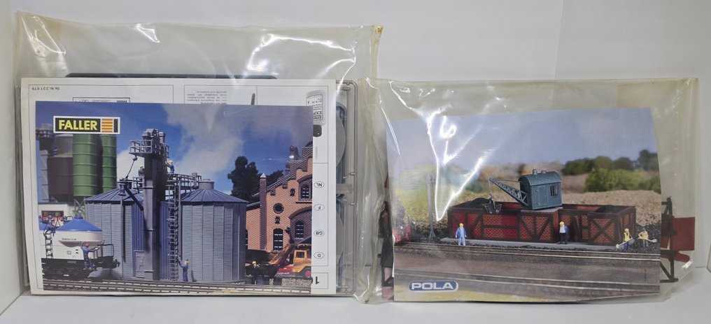 Faller, Pola H0 - 180597/167/120249/561 - Modellvonat épületek (4) - Nem összeszerelt építőcsomagok #1.0