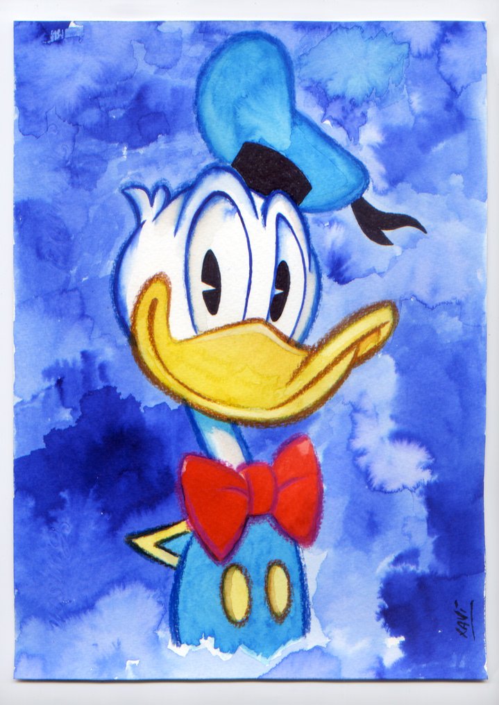 XAVI (Xavier Vives Mateu) - 1 Original drawing - Donald Duck - DONALD DUCK 2013 #1.0