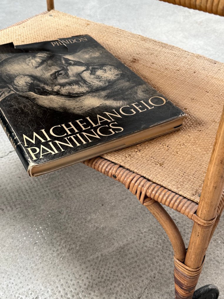 Serving trolley - Rattan, Bamboo - serving cart #3.2