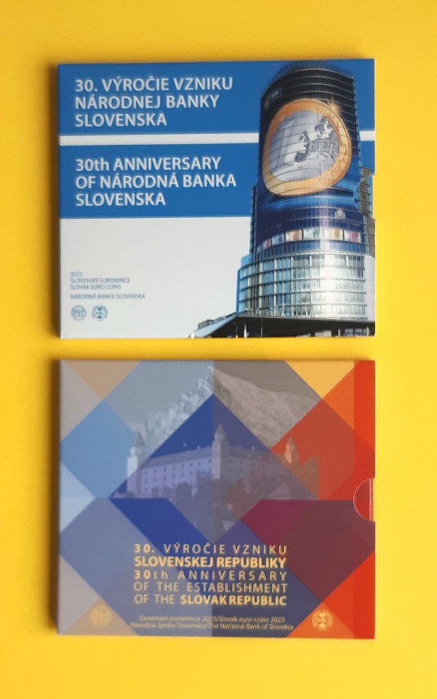 Slovakia. Year Set (BU) 2023 (2 sets)  (No Reserve Price) #1.0