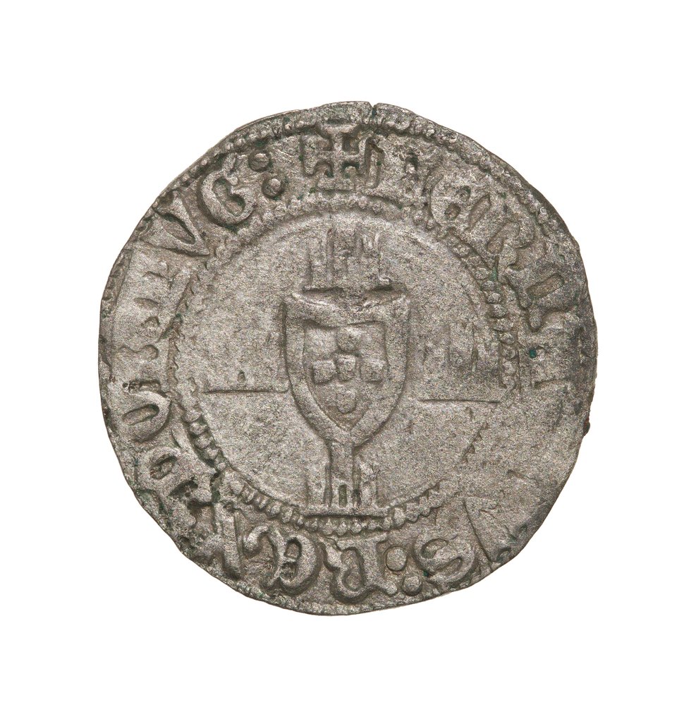 Πορτογαλία. D. Fernando I (1367-1383).. Grave (14 Dinheiros) - L - Lisboa - Sem Sinal Oculto - Escassa #1.0