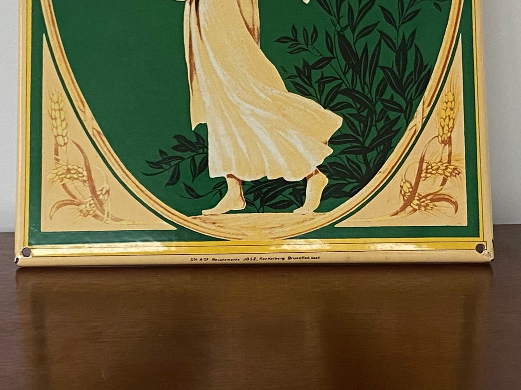 Bieres La Semeuse / Josz Koekelberg Bruxelles - Πλάκα - Σμάλτο #3.2