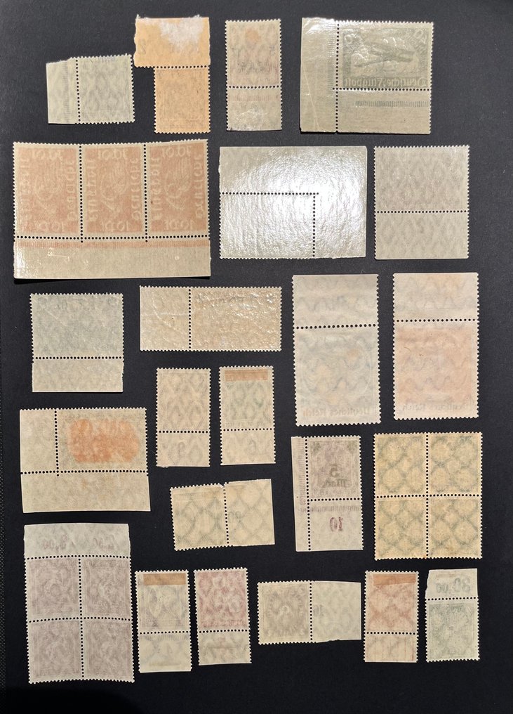 German Empire 1870/1945 - MNH collection with sheet margins #1.0