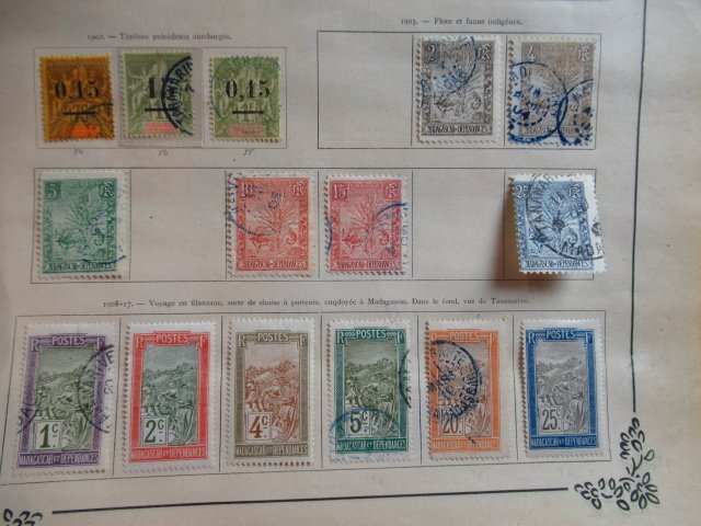 Franse kolonie  - gevorderde postzegelcollectie #3.2