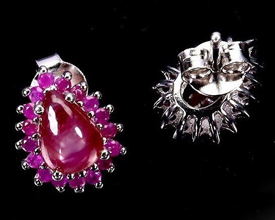 Bez ceny minimalnej
- Kolczyki Srebro Rubin gwiaździsty - Ruby #2.1