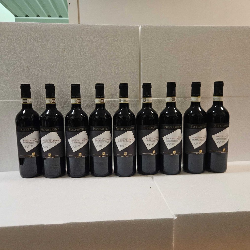 2021 Pietraserena, Poggio Al Vento - Chianti Colli Senese - 9 Bottles (0.75L) #1.0