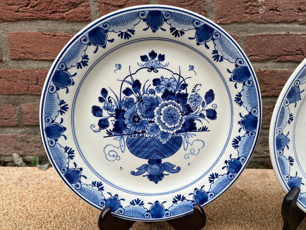 De Porceleyne Fles, Delft - Plate - Delft blauwe wandborden - Earthenware #4.3