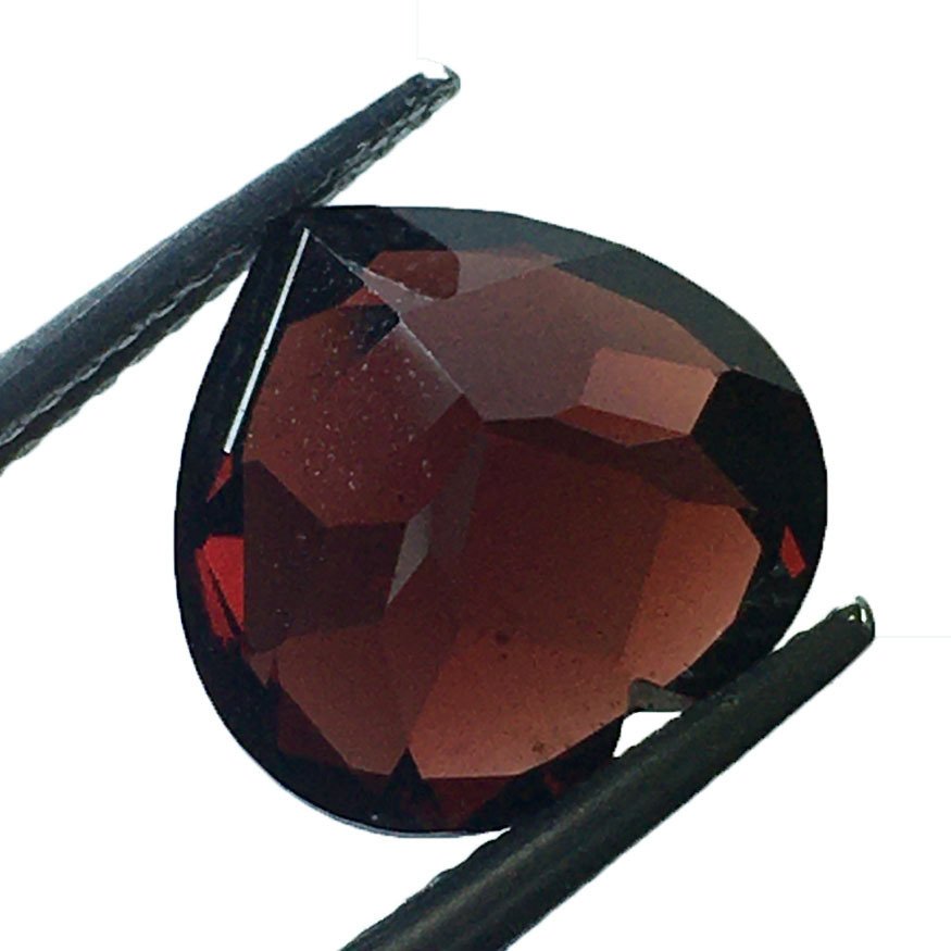 没有保留价 - 1 pcs 红色 石榴石 - 5.87 ct - 国际宝石研究院(IGI) - 心形红色石榴石 #2.1