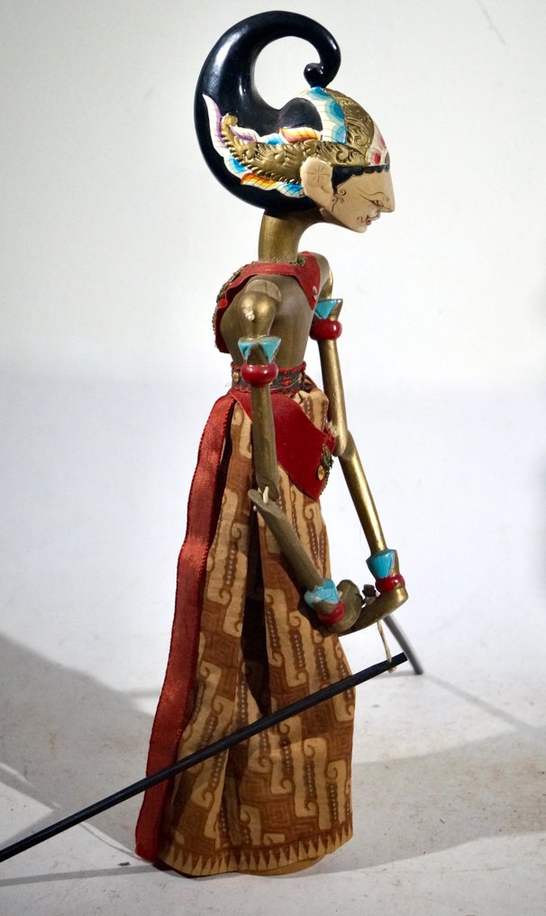 Τρίο σετ μαριονέτες Wayang Golek - Ινδονησία - Late 20th century #2.1