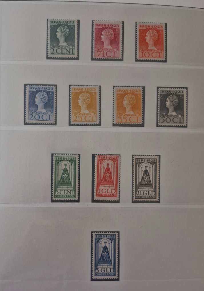Netherlands 1923/1923 - Queen Wilhelmina's 25th reign anniversary - NVPH 121-131 #1.0