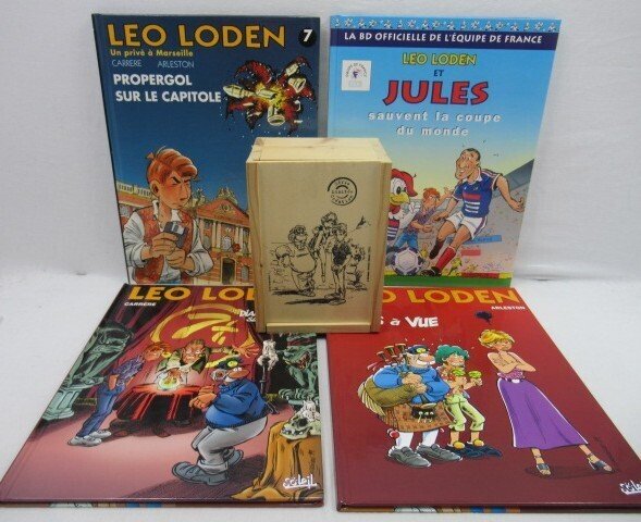 Leo Loden - 4x C + figurine - 4 Album - First edition - 1995/2003 #1.0