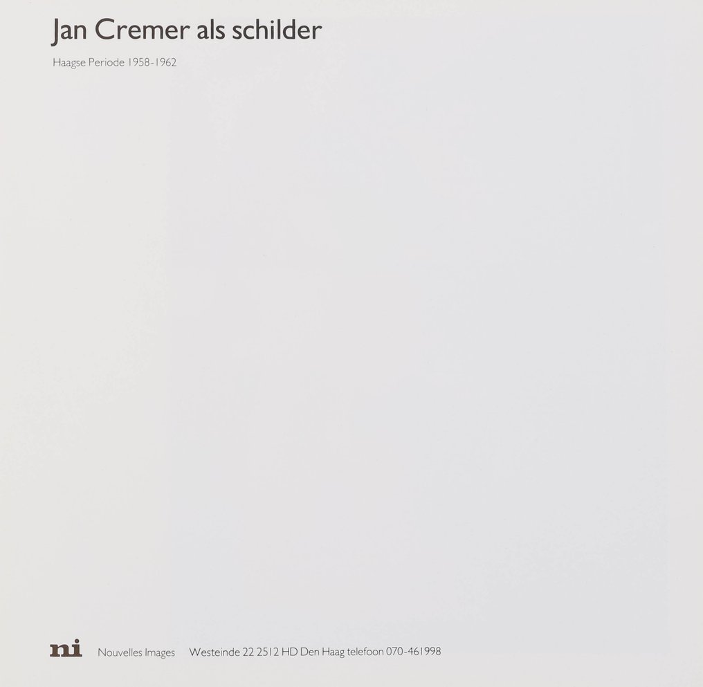 Jan Cremer (1940-2024) - Untitled #4.3