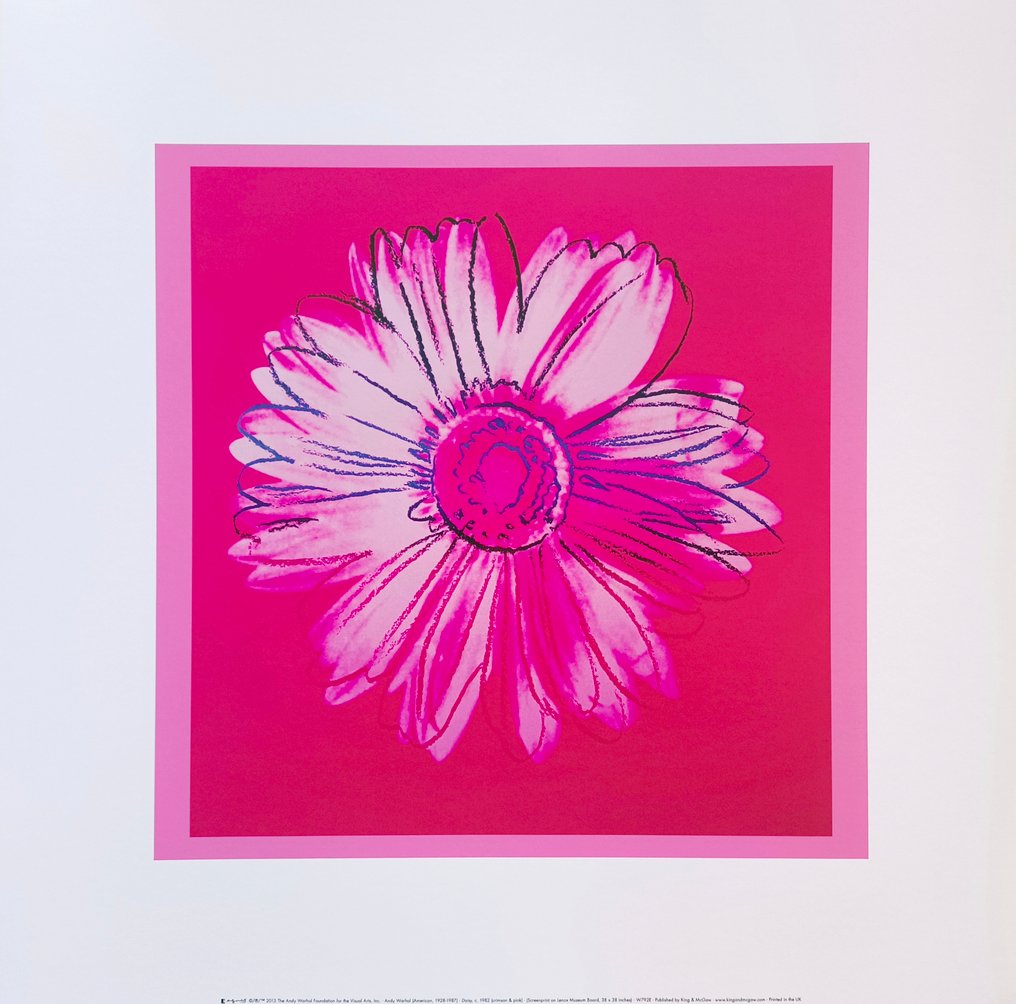 Andy Warhol (1928-1987) (after) - "Daisy, c.1982" · Set of 4 variants #3.2
