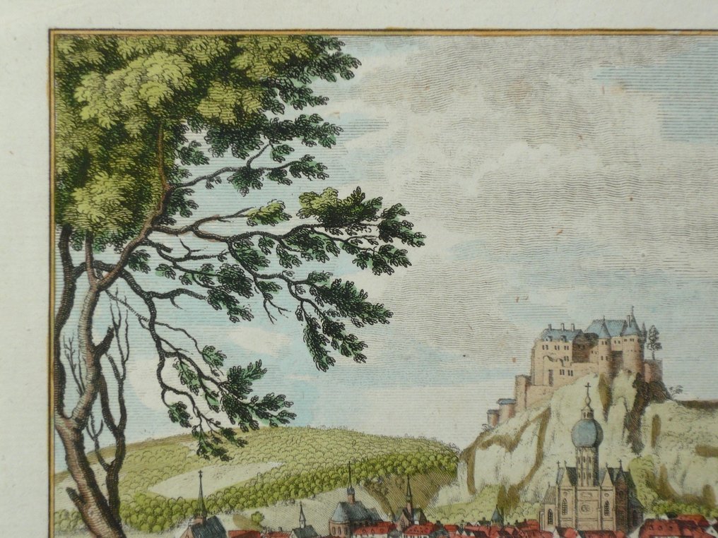 Belgium - Dinant; anonimous - Dinant in the Austrian Netherlands - 1701-1720 #2.1