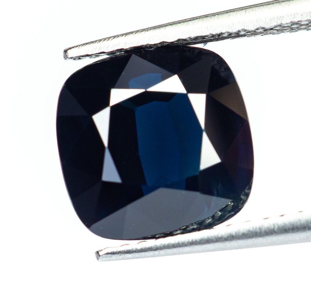 Nincs minimálár Zafír - 5.18 ct - Bellerophon Gemlab - sötétkék #1.0