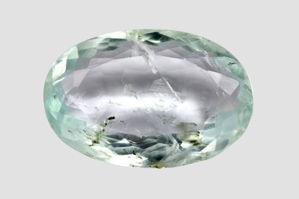 没有保留价 蓝色 海蓝宝石  - 5.18 ct - 西班牙宝石学院（IGE） #1.0