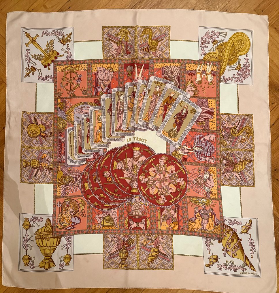 Hermès - Le Tarot - Könnyű selyem #1.0