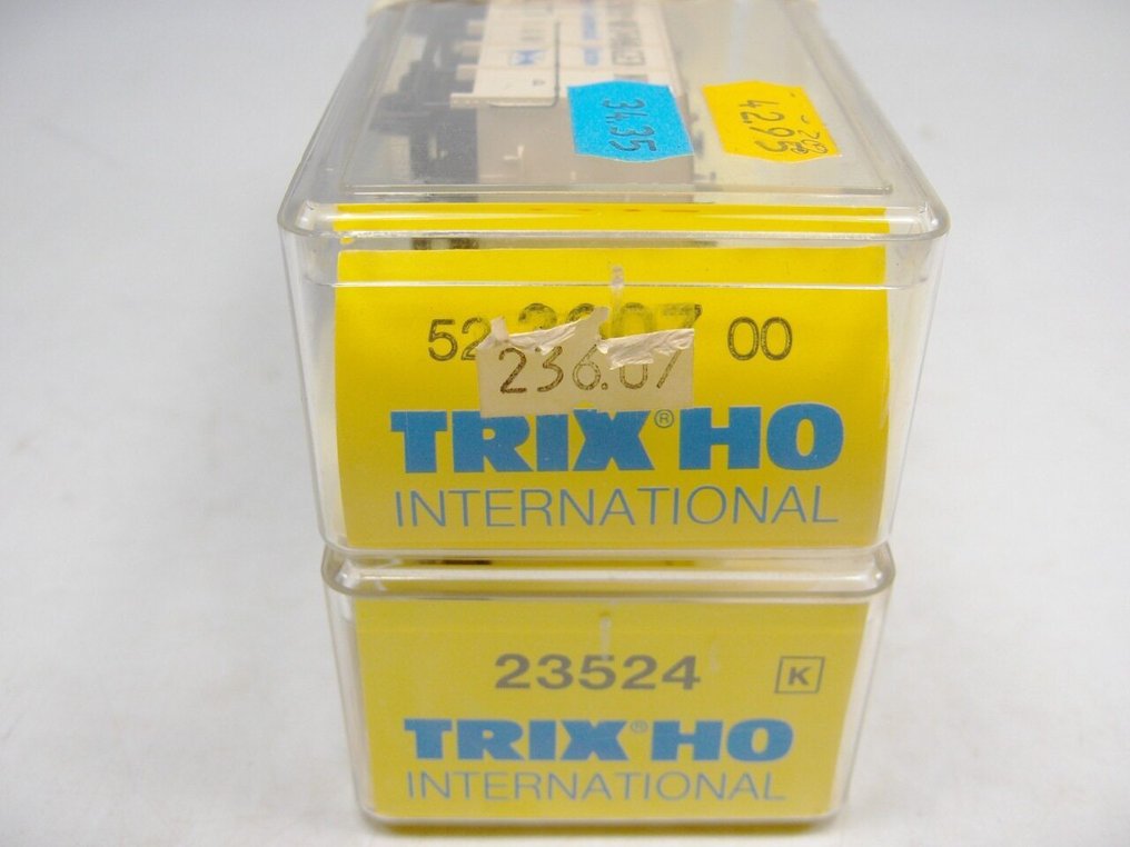Trix International H0 - 52 3607 00/23524 - Godsvagn för modelltåg (2) - 2x Godsvagnar "Seefischtransportwagen" - Oldenburg #1.0