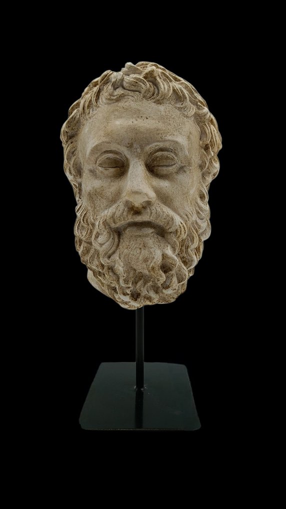 雕刻, Testa Marco Aurelio - 33 cm - 大理石粉 #1.0