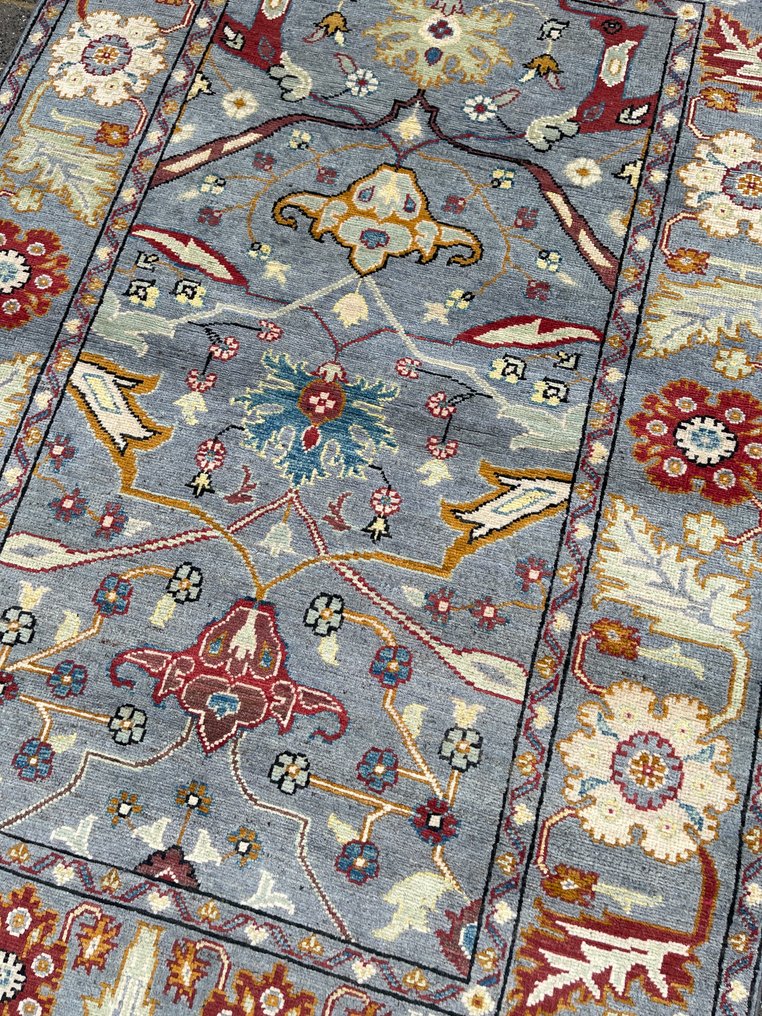 Afghan Art Deco Ziegler - new - unused - hand-knotted - wool - new - Carpet - 184 cm - 124 cm #4.3