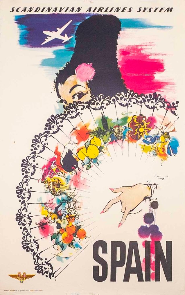 Anonymous - Scandinavian Airlines system in Spain - 1960-luku #1.0