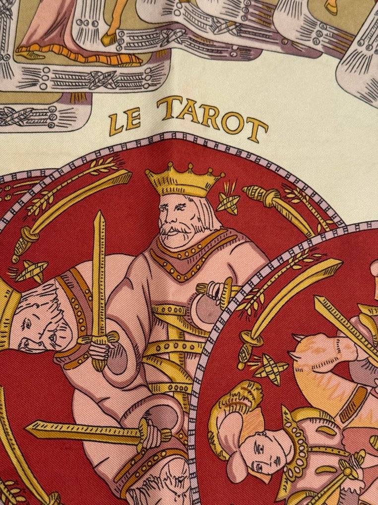 Hermès - Le Tarot - Könnyű selyem #1.0