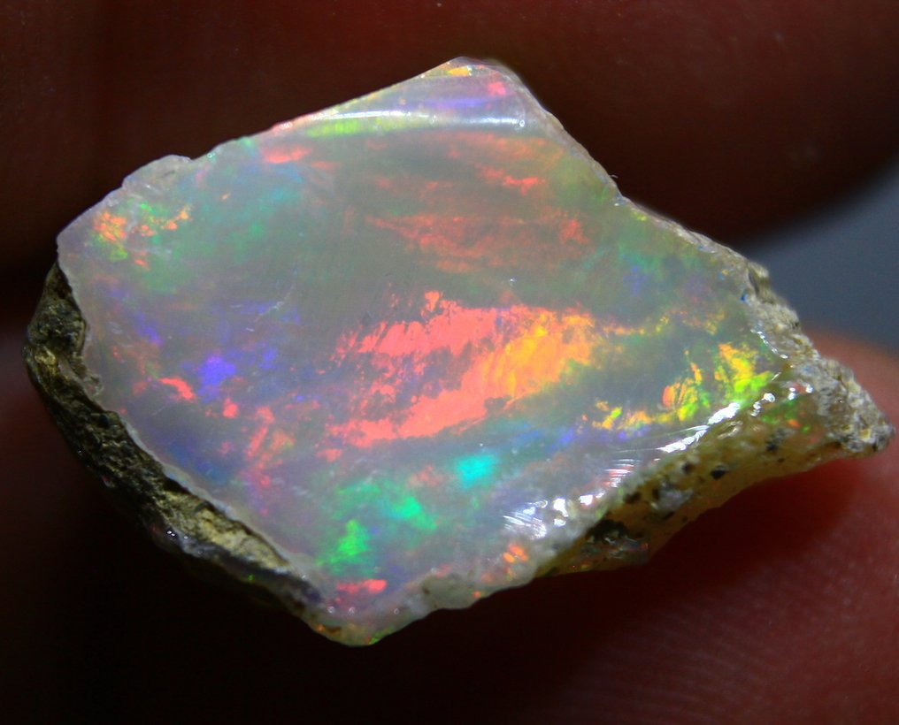 Ct. 10.30   Ethiopian Opal Rough - Altezza: 23 mm - Larghezza: 15 mm- 2.06 g #4.3