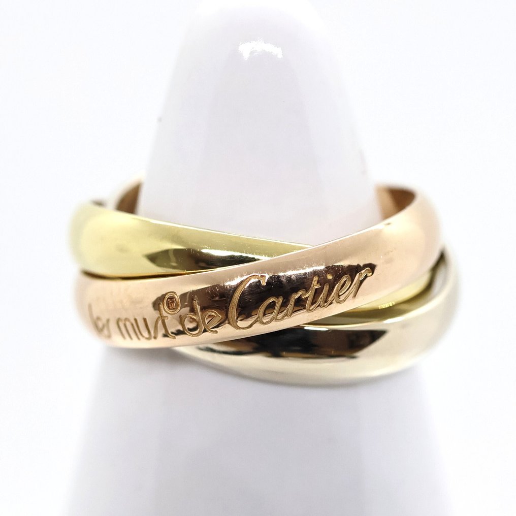 Cartier - Δαχτυλίδι - Trinity - 18 καράτια Ροζ χρυσό, Λευκός χρυσός, Κίτρινο χρυσό #1.0