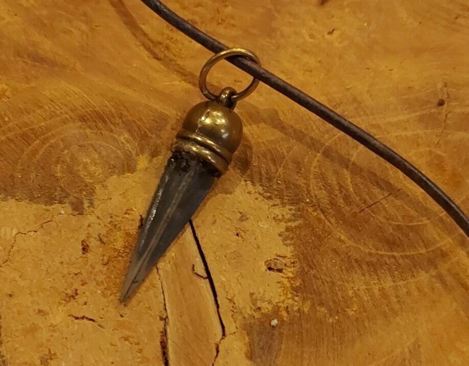 Scythian Bronze Necklace with Scythian arrowhead pendant - 40 mm  (No Reserve Price) #1.0