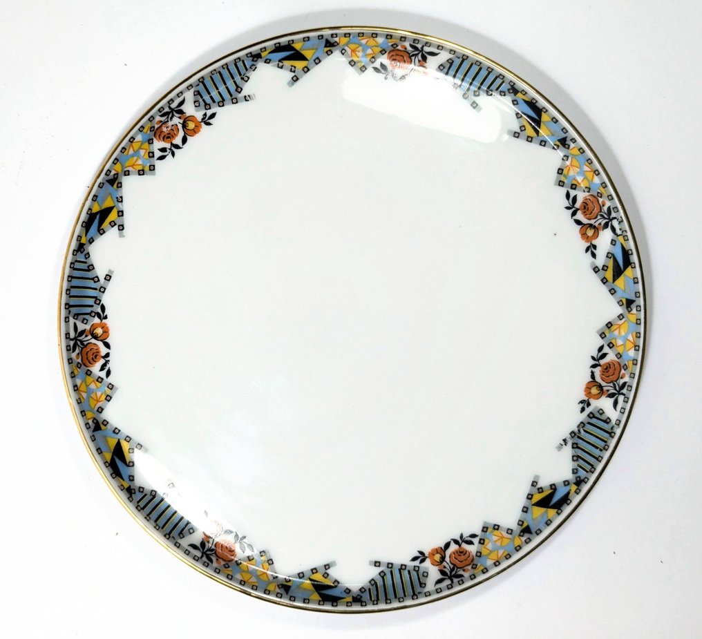 C&P Limoges - 早餐餐具組 (8) - 珐琅陶瓷丽莫热 #4.3