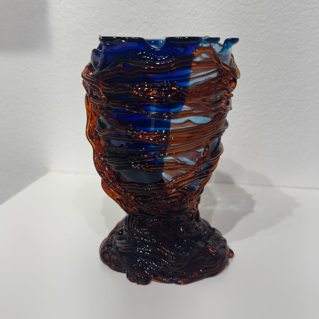 Fish Design - Gaetano Pesce - 花瓶 -  SPAGHETTI EXTRACOLOR  - Resine #1.0