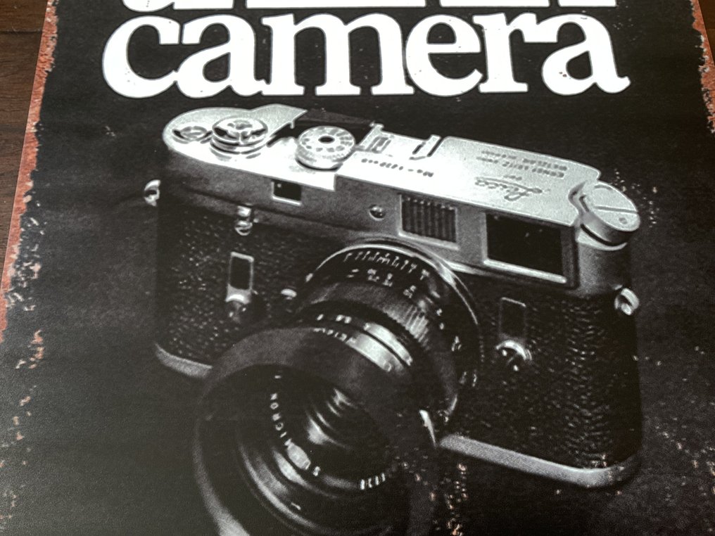 Leica M4 - plakaat Rangefinder camera  (No Reserve Price) #3.2