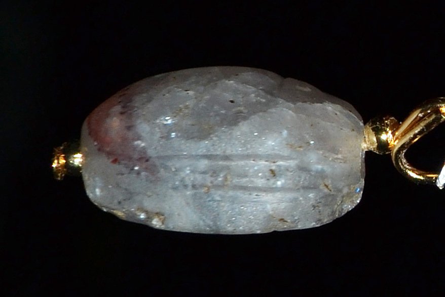 古埃及 - 石头 - 聖甲蟲雕飾物 #2.1